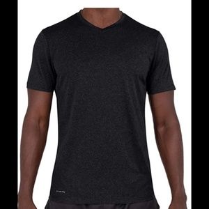 Alive Qwick Dry V-Neck T-Shirt